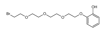 2-(2-(2-(2-(2-bromoethoxy)ethoxy)ethoxy)ethoxy)phenol结构式