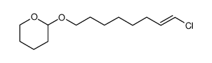 (E)-2-((8-chlorooct-7-en-1-yl)oxy)tetrahydro-2H-pyran结构式