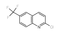 2-氯-6-三氟甲基喹啉结构式