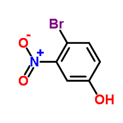 4-溴-3-硝基苯酚结构式