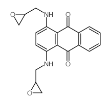 9,10-Anthracenedione,1,4-bis[(2-oxiranylmethyl)amino]-结构式