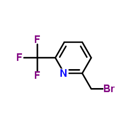 2-(Bromomethyl)-6-(trifluoromethyl)pyridine结构式