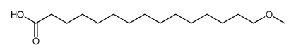 15-methoxypentadecanoic acid结构式