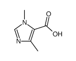 3,5-二甲基-3H-咪唑-4-羧酸结构式