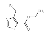 5-Thiazolecarboxylicacid,4-(bromomethyl)-,ethylester(9CI)结构式