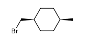 cis-4-methylcyclohexylmethyl bromide结构式