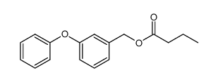 3-phenoxybenzyl butyrate结构式