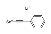 lithium 2-phenylethynylselenolate结构式