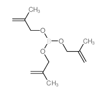 tris(2-methylprop-2-enoxy)borane结构式