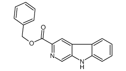 benzyl 9H-pyrido[3,4-b]indole-3-carboxylate结构式