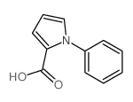 1-苯基-1h-吡咯-2-羧酸结构式