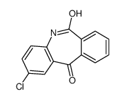 2-Chloro-5H-dibenzo[b,e]azepine-6,11-dione结构式