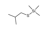 (isobutylthio)trimethylsilane结构式