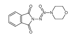 (Z)-1-morpholino-2-phthalimido-diazen-1-oxid结构式