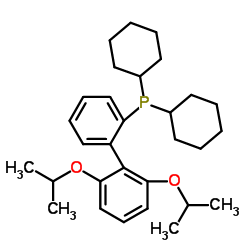 2-二环己基磷-2',6'-二异丙氧基-1,1'-联苯结构式