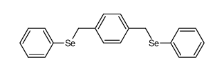 1,4-bis(phenylselenomethyl)benzene结构式
