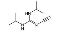 1-cyano-2,3-di(propan-2-yl)guanidine结构式