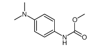 methyl N-[4-(dimethylamino)phenyl]carbamate结构式