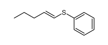 (E/Z)-pent-1-enyl phenyl sulfide结构式