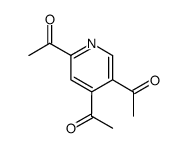 2,4,5-triacetylpyridine结构式