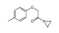 1-aziridin-1-yl-2-(4-methylphenoxy)ethanone结构式