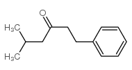 5-methyl-1-phenyl-hexan-3-one结构式