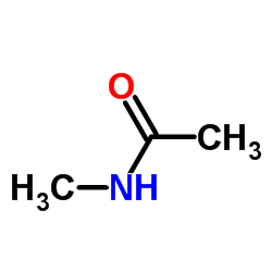 N-甲基乙酰胺结构式