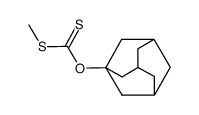 O-1-adamantyl S-methyl dithiocarbonate结构式