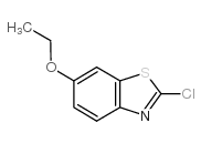 2-氯-6-乙氧基苯并噻唑结构式