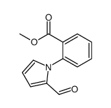 Methyl 2-(2-formyl-1H-pyrrol-1-yl)benzoate结构式