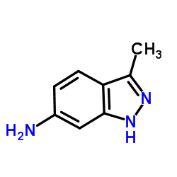 3-甲基-6-氨基吲唑结构式