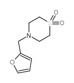 4-(2-呋喃甲基)-1lambda6,4-噻嗪-1,1-二酮结构式
