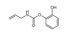 allyl-carbamic acid-(2-hydroxy-phenyl ester)结构式