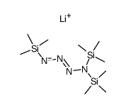 Lithium-tris(trimethylsilyl)tetrazenid结构式