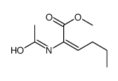 methyl 2-acetamidohex-2-enoate结构式
