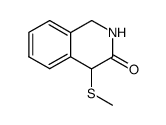 4-(methylthio)-1,4-dihydroisoquinolin-3(2H)-one结构式