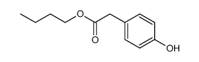 butyl p-hydroxyphenylacetate结构式