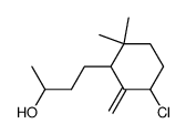 4-(5-chloro-2,2-dimethyl-6-methylenecyclohexyl)butan-2-ol结构式