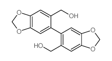 [5,5'-Bi-1,3-benzodioxole]-6,6'-dimethanol结构式