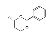 (2SR,4RS)-4-methyl-2-phenyl-1,3-dioxane结构式