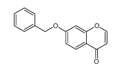 7-benzyloxy-1-benzopyran-4-one结构式