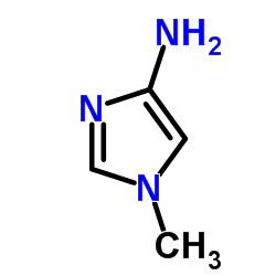 1-甲基-4-氨基咪唑结构式