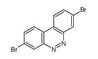 3,8-dibromobenzo[c]cinnoline结构式