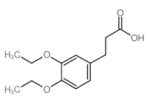 3-(3,4-二乙氧基苯基)丙酸结构式
