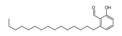 2-hydroxy-6-pentadecylbenzaldehyde结构式