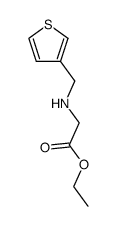 ethyl (thiophen-3-ylmethyl)glycinate结构式