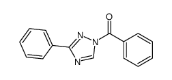 1-BENZOYL-3-PHENYL-1H-1,2,4-TRIAZOLE结构式