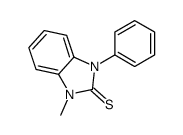 1-methyl-3-phenylbenzimidazole-2-thione结构式