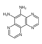 pyrazino[2,3-f]quinoxaline-5,6-diamine结构式