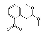 1-(2,2-二甲氧基乙基)-2-硝基苯结构式